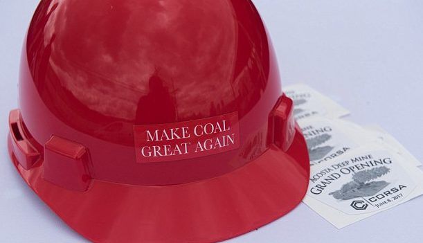 coal mine - make america coal again