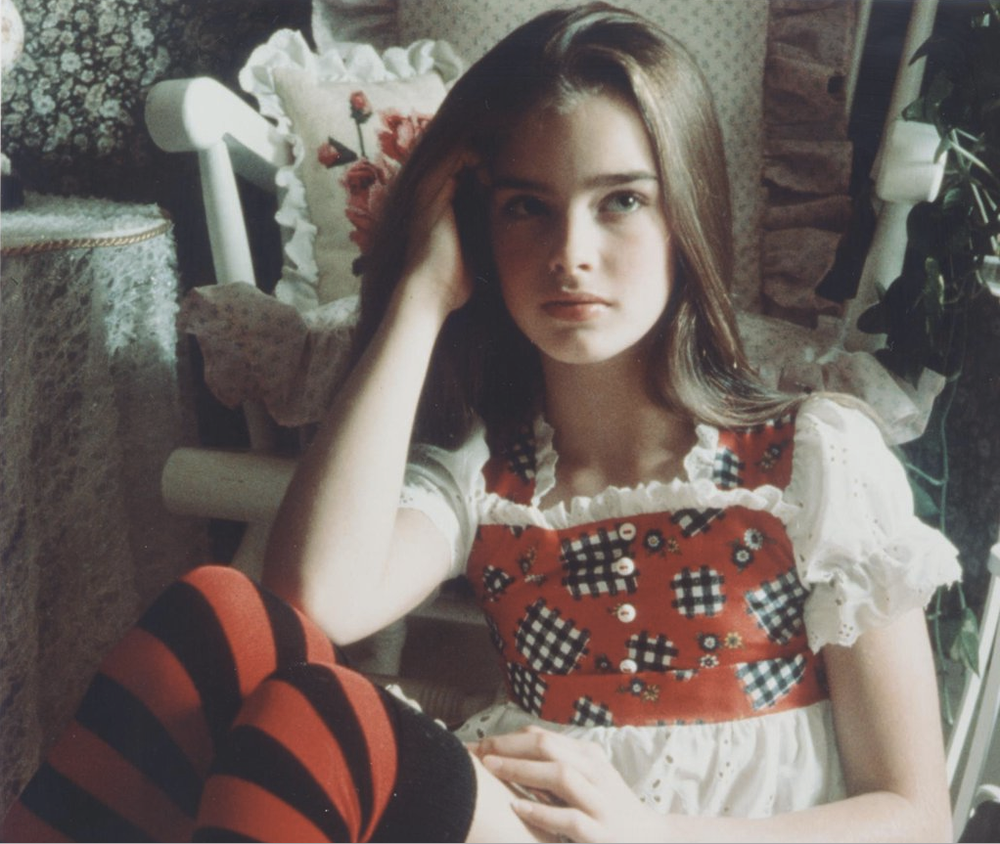 brooke shields - young