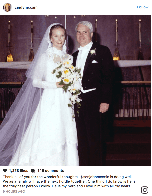 Cindy McCain Instagram