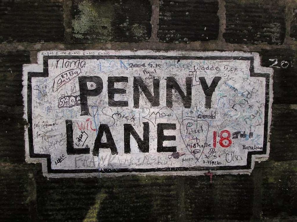 Penny Lane Street Signs (6)