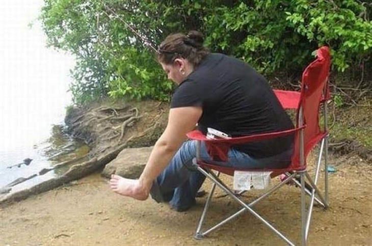 misleading-leg arm