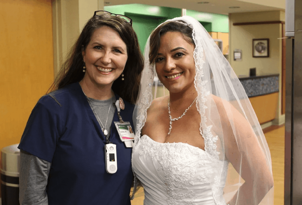 hospital wedding