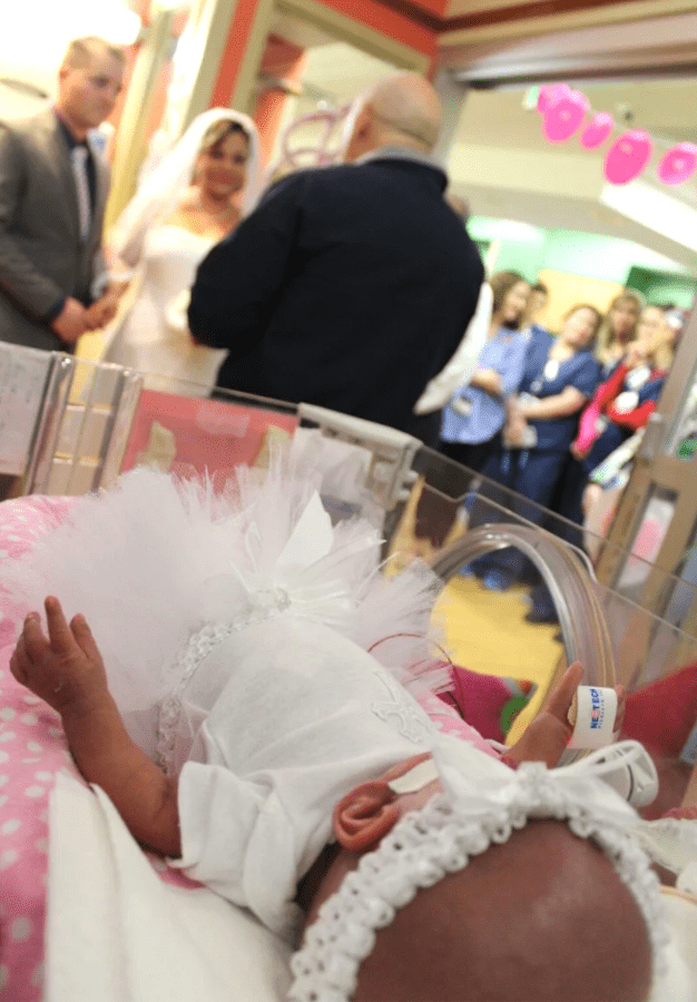 hospital wedding