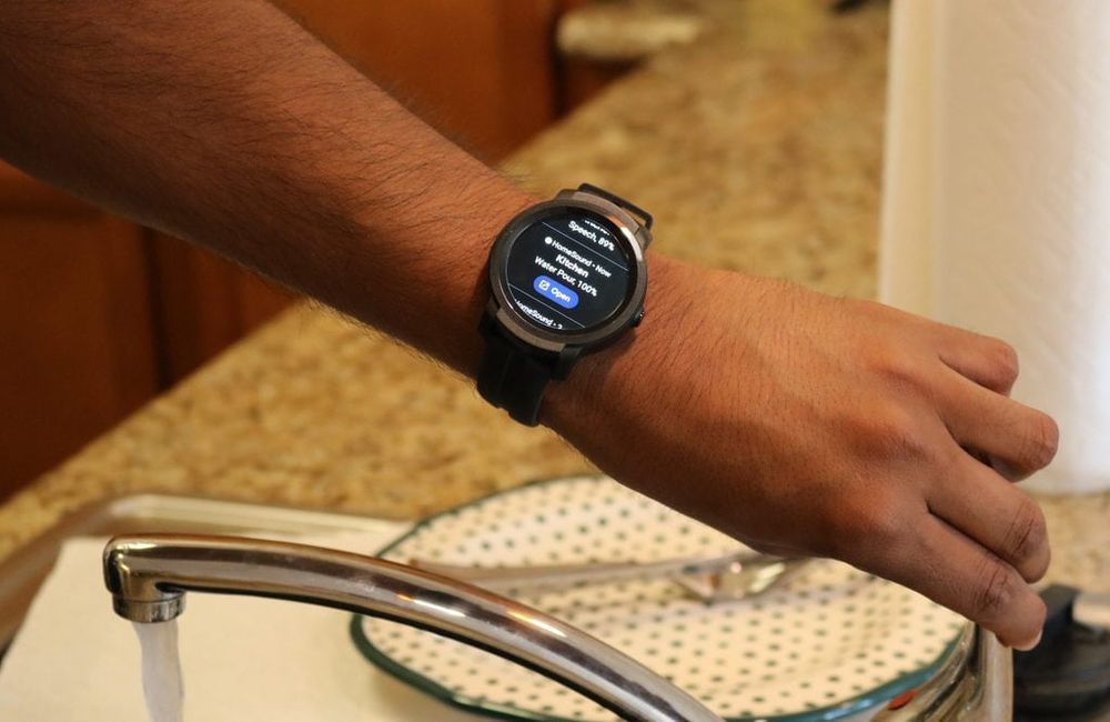 In the second prototype of HomeSound, the tablets sent information to a smartwatch, which is how the researchers got the idea to make the standalone app. 